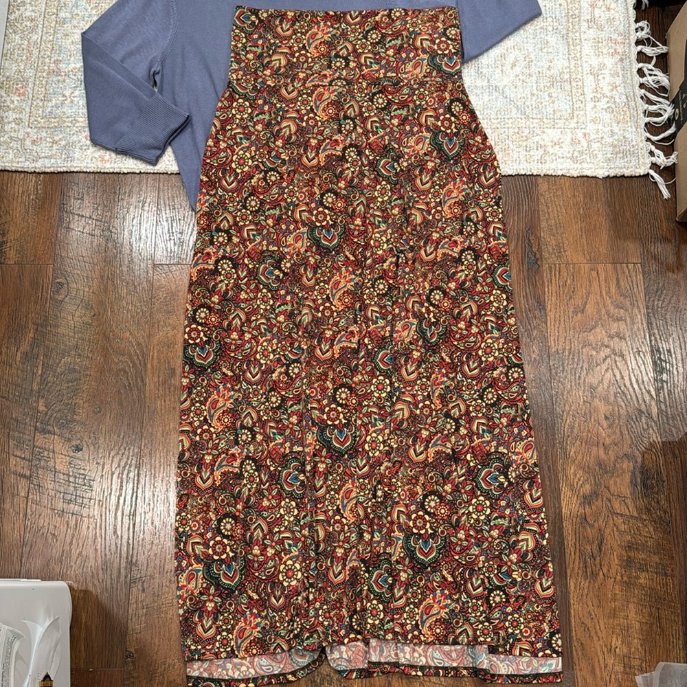 LuLaRoe maxi skirt